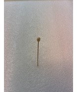 Vintage 14k Yellow Gold Stick Pin - FRESH WATER PEARL - $68.31