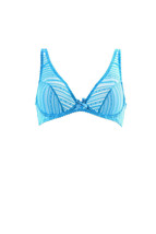 L&#39;agent By Agent Provocateur Womens Bra Esma Blue Size Uk 34B - £32.58 GBP