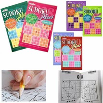 2 Pc Sudoku Puzzle Books Sumoku Collection Number Find Solving Large Print Fun - £18.37 GBP