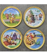 4  McDonald&#39;s Action Series 10&quot; Seasons Plates by Lexington 1977 Kitchen... - $73.48
