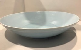 Crate and Barrel Large Light Blue Ceramic Serving Bowl - £34.12 GBP