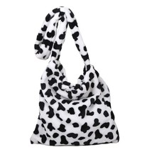 Women Plush Crossbody Bags  Print Handbag Travel Satchel Casual Tote Large Capac - £120.53 GBP