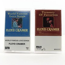 Floyd Cramer - World Famous Love Songs, Treasury of Favorites - 2 Cassette Tapes - £7.10 GBP