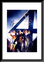 Fantastic Four cast signed movie photo - £234.31 GBP
