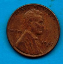 1947 S Lincoln Wheat Penny- Circulated - $3.99