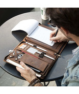 Genuine Leather Portfolio Case for iPad Pro 11, iPad Air 10.9, iPad 7th-... - $138.56 CAD
