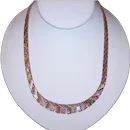 Made in Italy Italian Sterling Silver Vermeil 18&quot; Chain Necklace - Cleop... - $468.15