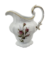 Antoinette Pink Rose Buds Creamer Gold Tone Trim - €14,02 EUR