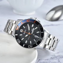 New DOXA Watch Exquisite 316L Stainless Steel Men&#39;s Watch Luminous Automatic Dat - £48.20 GBP