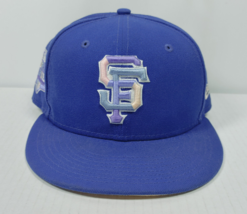 San Francisco Giants Nightbreak New Era 59fifty Fitted Cap Hat 7-1/4 SOME WEAR - $24.95