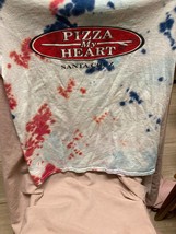 Tie-Dye Pizza My Heart Santa Cruz Shirt Size M - £11.74 GBP