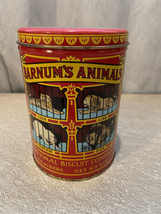 Nabisco Barnum&#39;s Circus TIN-Animal Crackers Vintage CAN Empty 8 ounces 1979 - £11.13 GBP