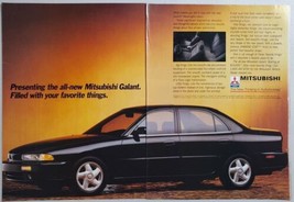 1994 Print Ad Mitsubishi Galant 4-Door with 141 Horsepower Engine - £10.77 GBP