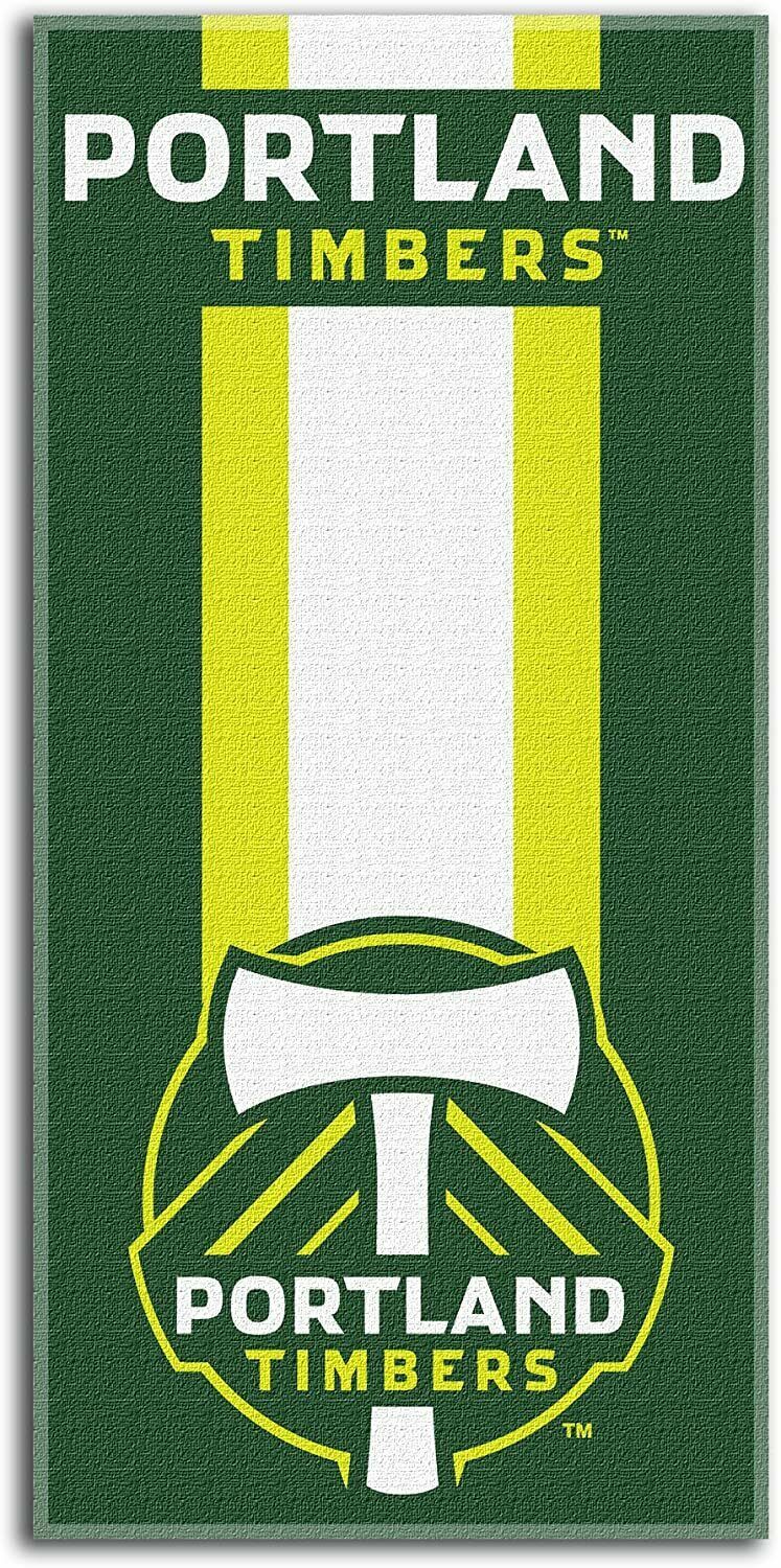 MLS Portland Timbers Zone Read Poly/Cotton Beach Towel 30 x 60&quot; - $23.76