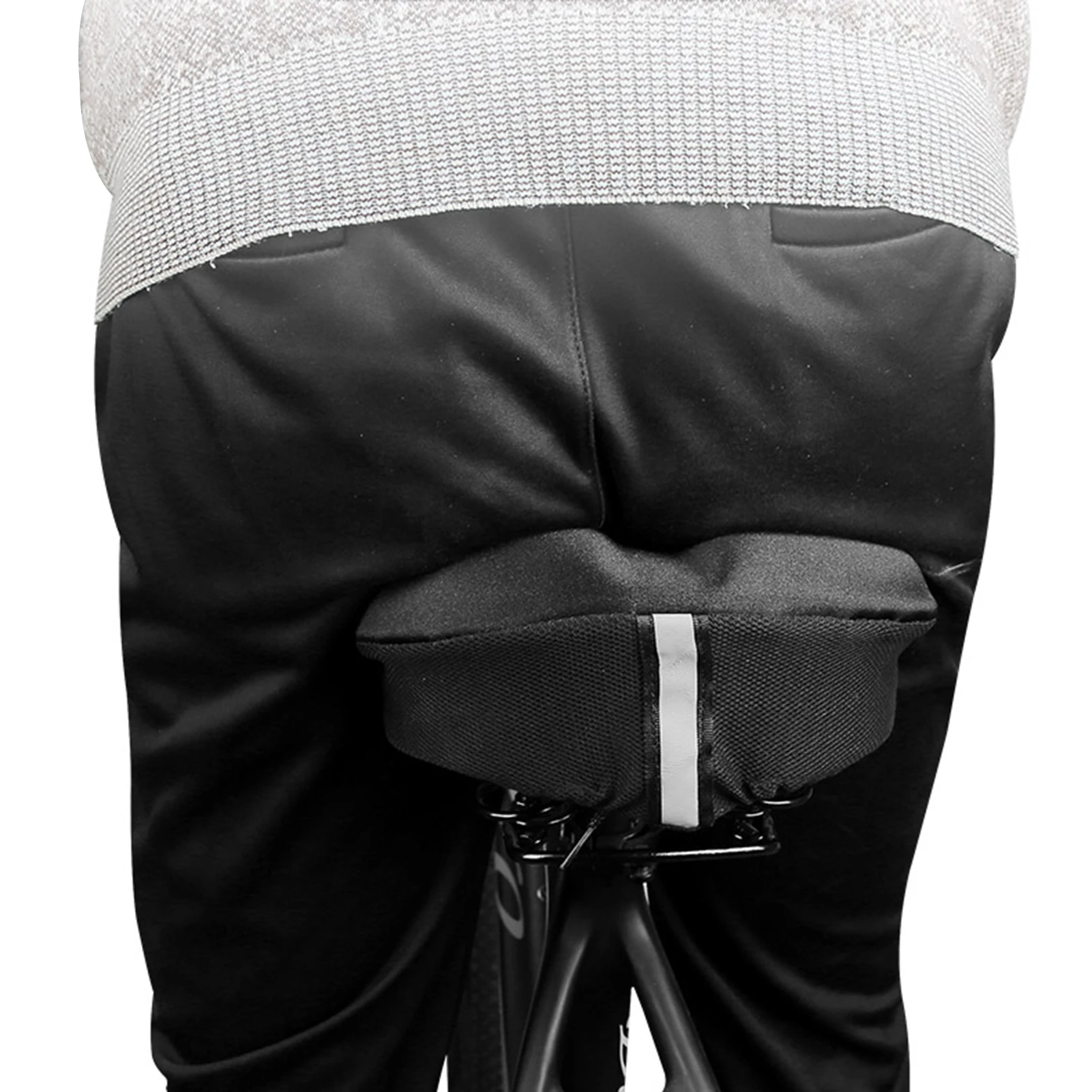 Sporting Bike Comfortable Silicone Padded Bicycle Saddle Cushion Dust Resistant  - £23.90 GBP