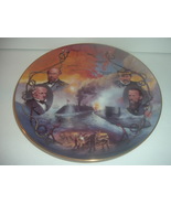 Battles of the American Civil War The Monitor and The Merrimac Plate - £8.30 GBP