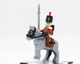 Napoleonic Wars Cavalry British Infantry Sergeant Minifigures Horse Accessories - £5.60 GBP