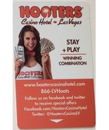 Hooters Casino Hotel Las Vegas Stay + Play Winning Combination Room Key - $75.20 MXN