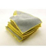 Microfiber Screen Cleaning Cloths, Tech Pack of 50, 11&quot;x11&quot;, Yellow/Gray... - $40.26 CAD