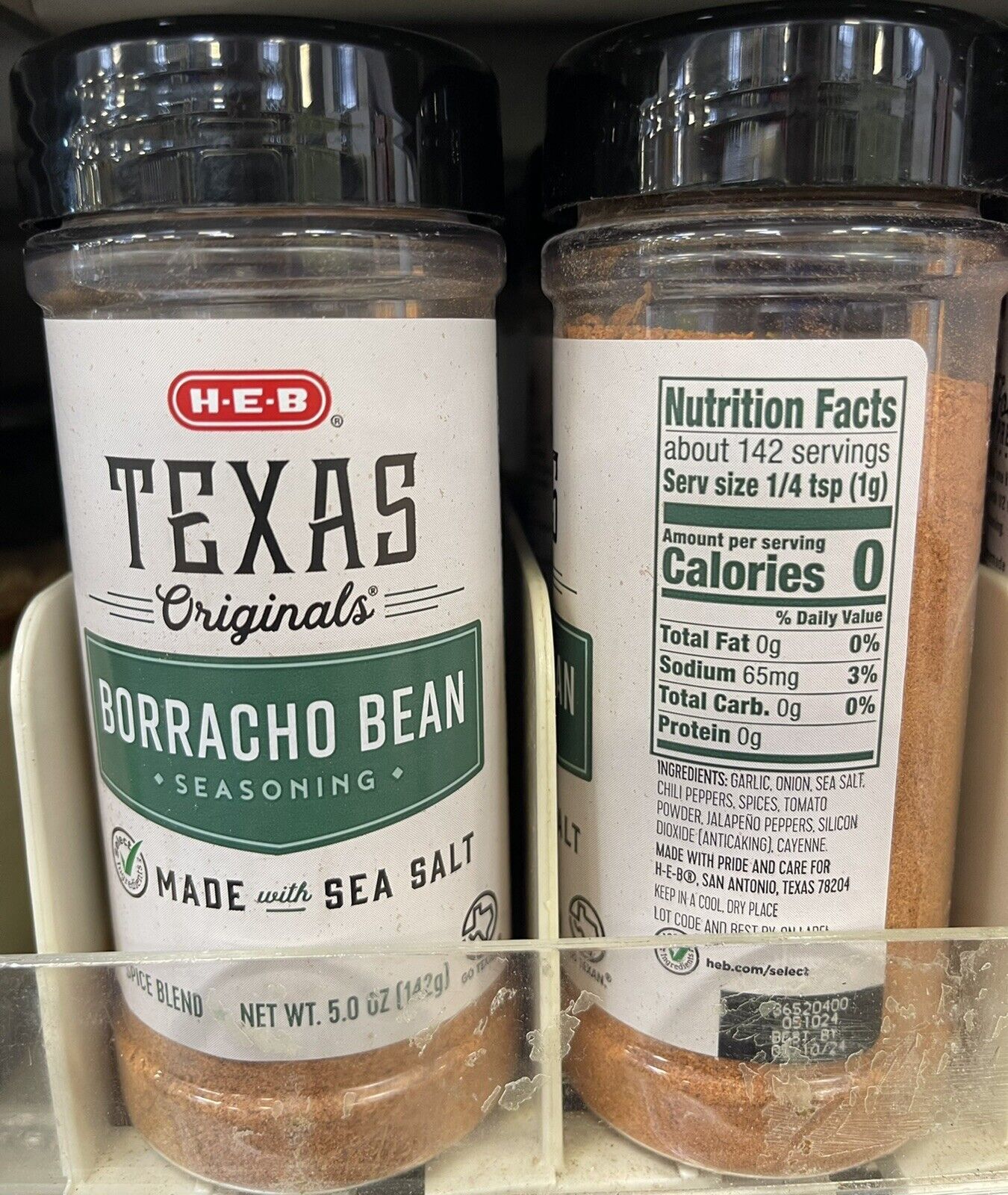 Heb texas originals borracho bean seasoning 5 oz. lot of 2 - $31.65