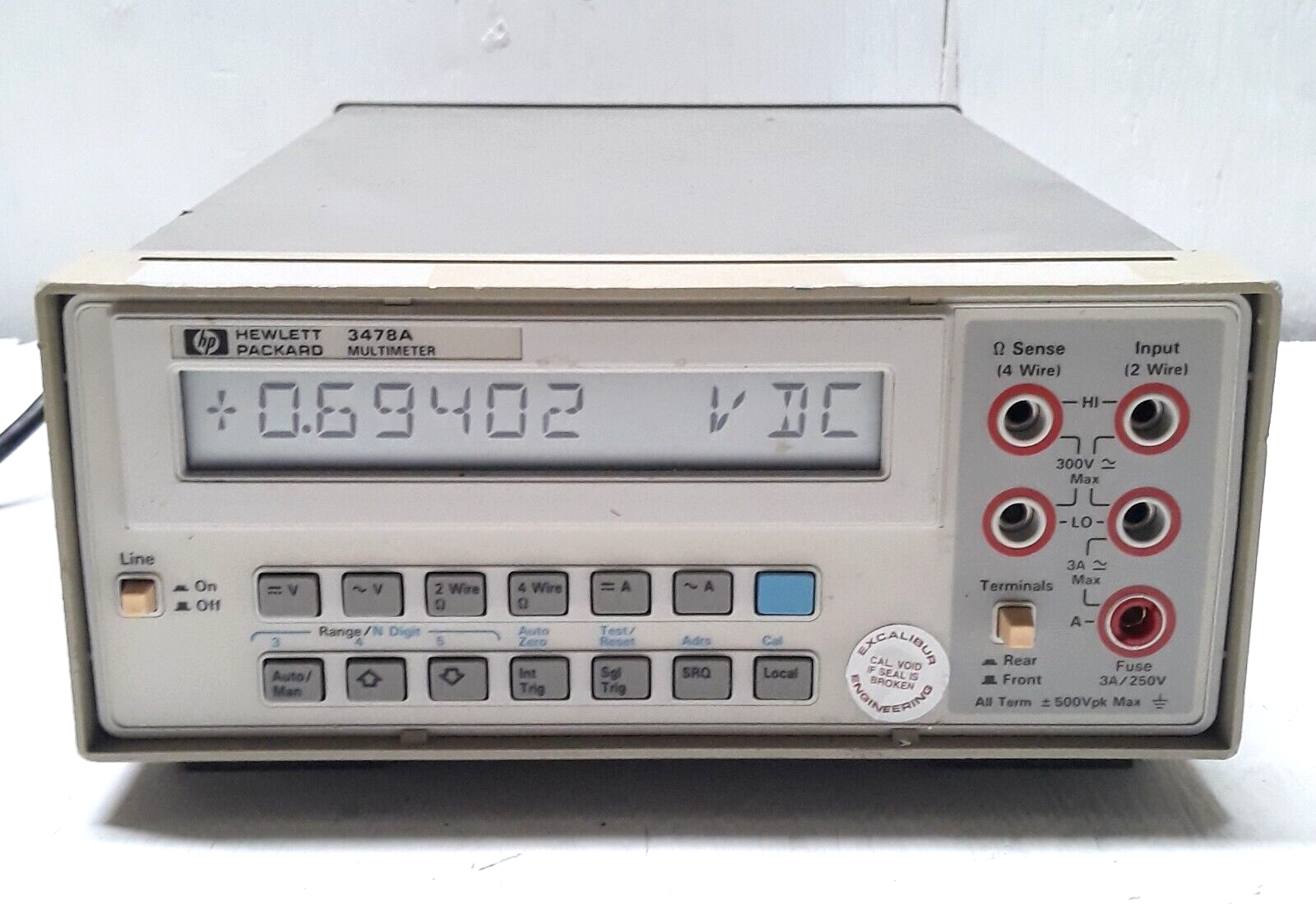 Agilent HP 3478A 5.5 Digital Multimer - $199.99