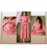 Attractive Pregnant / Maternity Women Kurti Gown Suit Easy baby Feeding ... - €29,93 EUR+