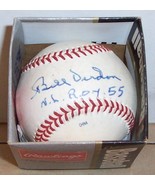 Bill Virdon Autographed Baseball with 55 ROY Inscription Signed Yankees ... - $75.58 CAD