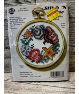 Counted Cross Stitch Kit 2668 Seashell Wreath Stitch Frame NMI NeedleMag... - £6.86 GBP