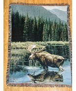 Neal Anderson Northwoods Solitude Tapestry Throw/Wall Hanging 1988 73”x5... - £39.69 GBP