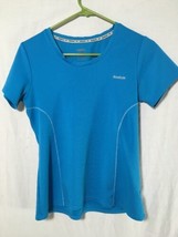 Reebok Women&#39;s Shirt Athletic Size S 100 Polyester Blue - £6.97 GBP