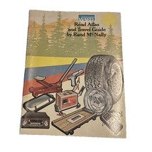 Road Atlas Travel Guide 1979 Rand McNally Montgomery Ward Tires Auto Ser... - $9.99