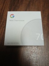 Google Nest Pro Edition Programmable Smart Wi-Fi Thermostat - White (GA0... - $49.49