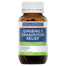 Ethical Nutrients Ginseng 5 Exhaustion Relief 60 Capsules - £96.89 GBP