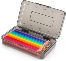 Tamaki 1 Pack Plastic Pencil Box Large Capacity Pencil Boxes 8.1 x 4.7 x... - €10,31 EUR