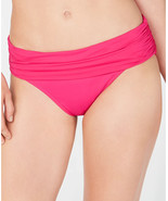 RALPH LAUREN Womens Fold-Over Wide-Band Bikini Swim Bottom Dragon Fruit ... - $23.06 CAD