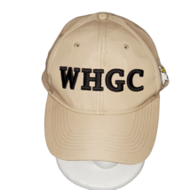 WHGC Bald Eagle Embroidered Logo Strapback Baseball Hat Naval Station Ma... - $8.56