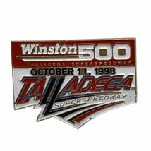 1998 Winston 500 Talladega Super Speedway NASCAR Race Enamel Lapel Hat Pin - $7.95