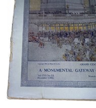 1912 Scientific American December 7 Monumental Gateway America's Greatest City image 2
