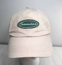 CREMIEUX Khaki Tan Embroidered Green Felt Patch LOGO adjustable Baseball... - $15.42