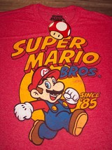 Vintage Style Super Mario Bros. Since 1985 Nes Nintendo T-Shirt Large New w/ Tag - £15.82 GBP