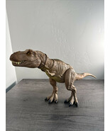 Jurassic World Thrash &#39;N Throw Roars Tyrannosaurus Rex 22&quot; Figure 2017 W... - $34.72 CAD
