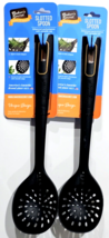 2 Pack Baker&#39;s Secret Slotted Spoon Enhanced Performance Herb Stripper S... - $25.99