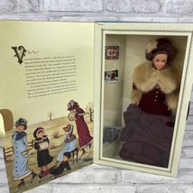Barbie Victorian Elegance Doll #12579 Nrfb Red Velvet Dress Fur Trim - £17.85 GBP