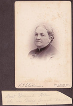 Hannah Bassett Allen, Wife of Ellwood Allen Cabinet Photo - Philadelphia, PA - £13.98 GBP