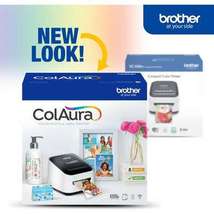 Brother VC-500W ColAura Color Label Maker Photo Printer  No Ink No toner! - £141.77 GBP