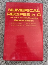 Numerical Recipes in C 1992 Cambridge Press 2nd Ed - $25.69