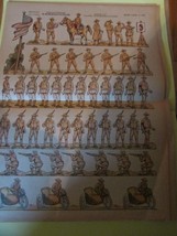 Original WW1 Us Army Paper Toy Soldiers Uncut - £22.17 GBP