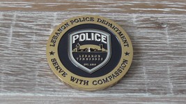 Lebanon Police Department Tennessee Challenge Coin #958Y - $30.68