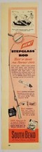 1951 Print Ad South Bend Fishing Lures &amp; Stepglass Rods Made in South Bend,IN - £9.31 GBP