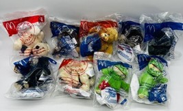 Build A Bear McDonalds Happy Meal 2006 Lot of 9 Mini Stuffed Animals Sealed - £22.11 GBP